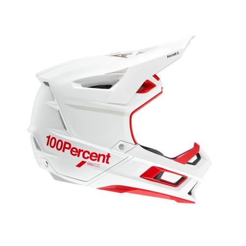 100% - AIRCRAFT 2 HELMET - RED / WHITE