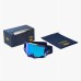 100% - ARMEGA GOGGLES LE BRUNI SIGNATURE NAVY BLUE GOLD MIRROR LENS