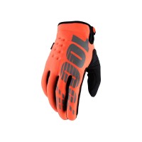 100% - BRISKER - FLUO ORANGE BLACK