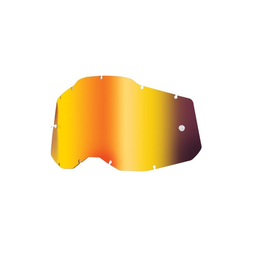 100% - RACECRAFT2 / ACCURI2 / STRATA2 REPLACEMENT LENS RED MIRROR LENS