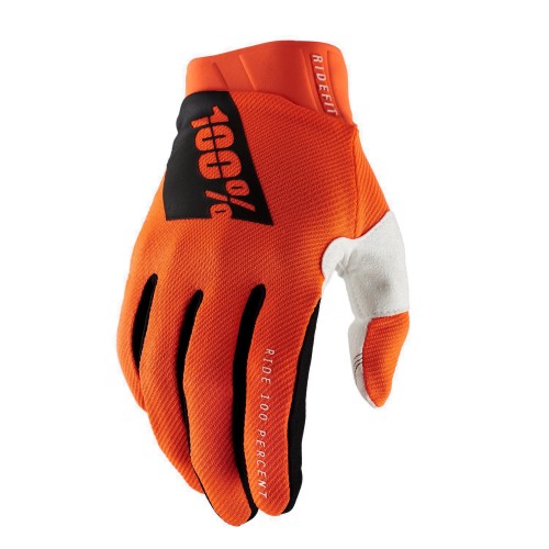 100% - RIDEFIT GLOVE - FLUO ORANGE