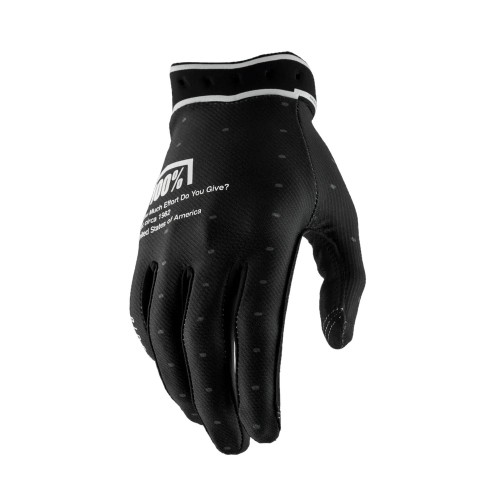 100% - RIDEFIT GLOVE - BLACK