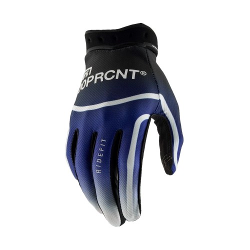 100% - RIDEFIT GLOVE - FLUO BLUE