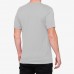 100% - SHIRT - ESSENTIAL TECH TEE LIGHT GREY