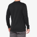 100% - SHIRT - THORUNN LONG SLEEVE TECH TEE BLACK