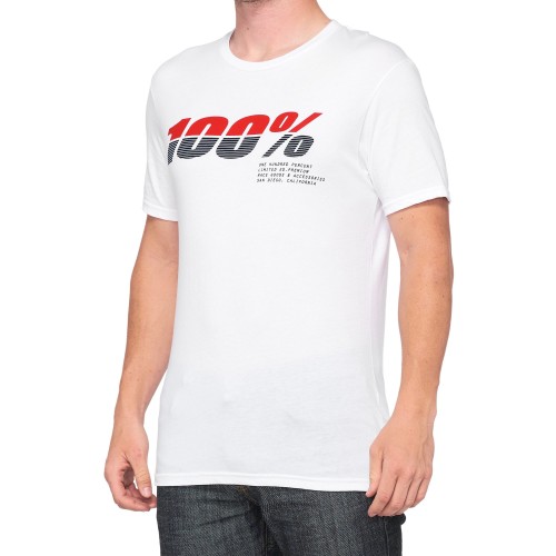 100% - SHIRT - BRISTOL T-SHIRT WHITE