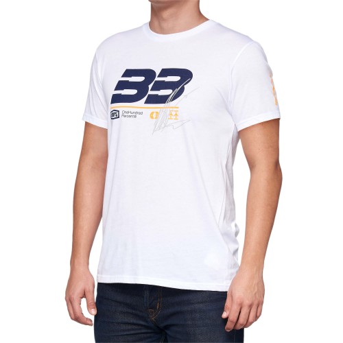 100% - SHIRT - BB33 SIGNATURE - WHITE