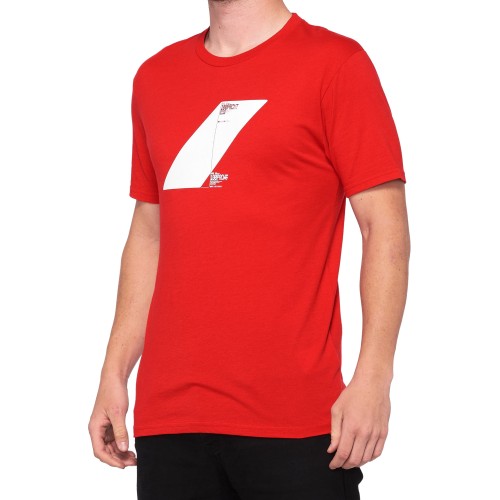 100% - SHIRT - BOTNET T-SHIRT RED