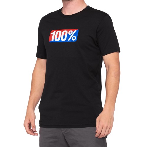 100% - SHIRT - CLASSIC T-SHIRT BLACK