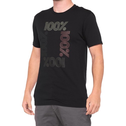 100% - SHIRT - ENCRYPTED T-SHIRT BLACK