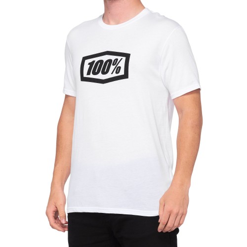 100% - SHIRT - ESSENTIAL T-SHIRT WHITE
