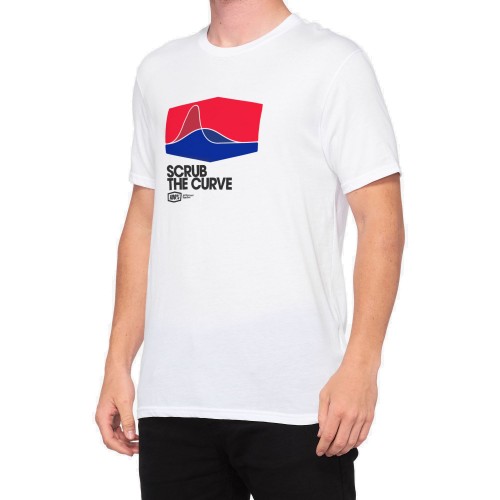 100% - SHIRT - SCRUB T-SHIRT WHITE