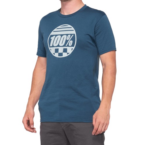 100% - SHIRT - SECTOR T-SHIRT SLATE BLUE