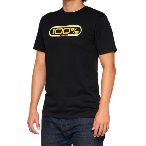 100% - SHIRT - ELDER TSHIRT BLACK