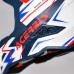 ACERBIS - AIRSTRIKE-X HELMET WHITE BLUE RED