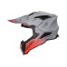 ACERBIS - AIRSTRIKE-X HELMET GREY RED