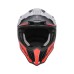 ACERBIS - AIRSTRIKE-X HELMET GREY RED