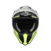 ACERBIS - AIRSTRIKE-X HELMET GREY YELLOW