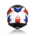 ACERBIS - HELMET FLIP FS606 - WHITE BLUE RED