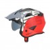 ACERBIS - JET ARIA SPORT HELMET GREY RED
