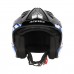 ACERBIS - JET ARIA SPORT HELMET WHITE BLUE RED