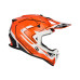 ACERBIS - LINEAR 2206 HELMET - ORANGE WHITE