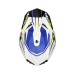 ACERBIS - LINEAR 2206 HELMET - WHITE BLUE