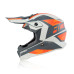 ACERBIS - STEEL KID HELMET - ORANGE/GREY