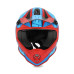 ACERBIS - STEEL KID HELMET - RED/BLUE