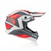 ACERBIS - STEEL KID HELMET - RED/GREY