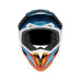 ACERBIS - T711 HELMET LIGHT BLUE WHITE