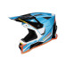 ACERBIS - T711 HELMET LIGHT BLUE WHITE