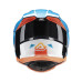 ACERBIS - T711 HELMET LIGHT BLUE WHITE