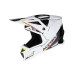 ACERBIS - T711 HELMET WHITE BLACK