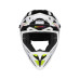 ACERBIS - T711 HELMET WHITE BLACK