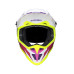 ACERBIS - T711 HELMET WHITE PURPLE