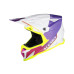 ACERBIS - T711 HELMET WHITE PURPLE