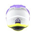ACERBIS - T711 HELMET WHITE PURPLE