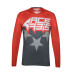 ACERBIS - X-FLEX STARCHASER JERSEY - GREY/RED
