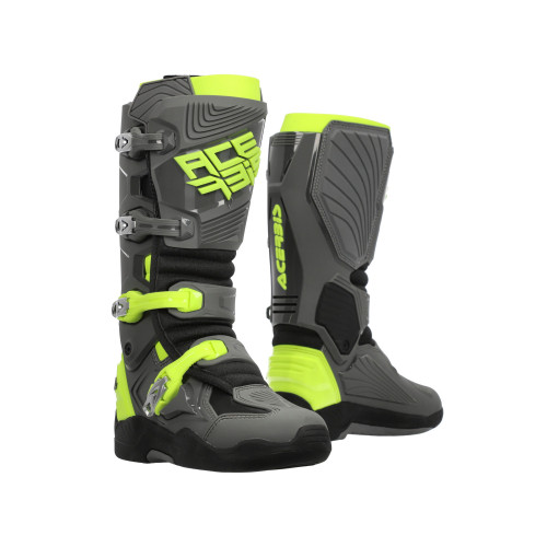 ACERBIS - WHOOPS BOOTS GREY YELLOW