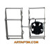 ARTAFON - RADIATOR GUARDS + FAN KTM HUSQVARNA GAS GAS 2023-2020 - RG 10 FAN SET