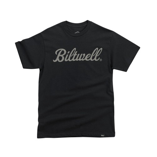 BILTWELL - SCRIPT T-SHIRT BLACK