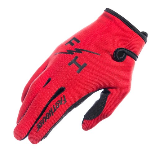 FASTHOUSE - GLOVE - CARBON ETERNAL GLOVE RED