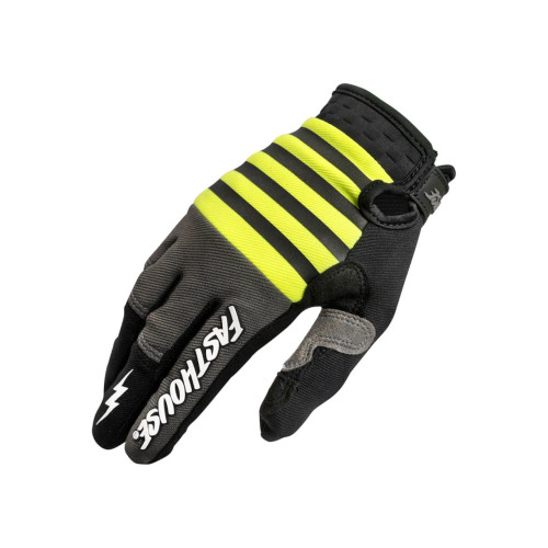 FASTHOUSE - GLOVE - SPEED STYLE OMEGA GLOVE - HIVIZ/GREY (ADULT & YOUTH)