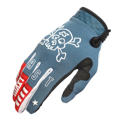 FASTHOUSE - GLOVE - SPEED STYLE THE BIRD GLOVE TEAL (ADULT & YOUTH)