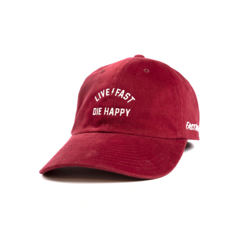 FASTHOUSE - HAT - DIE HAPPY HAT VINTAGE RED